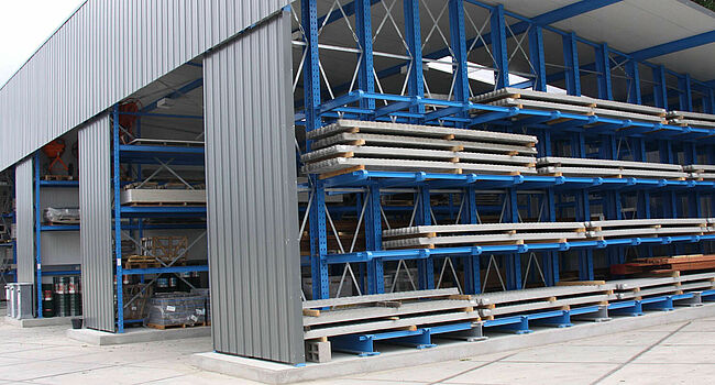 rack clad warehouse